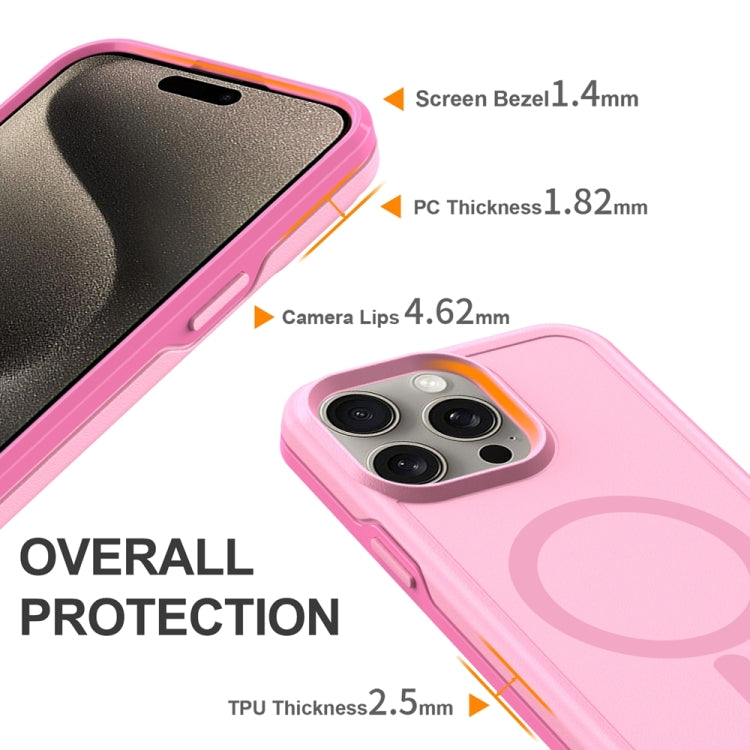 For iPhone 11 Pro Max Shockproof MagSafe Armor PC Hybrid TPU Phone Case