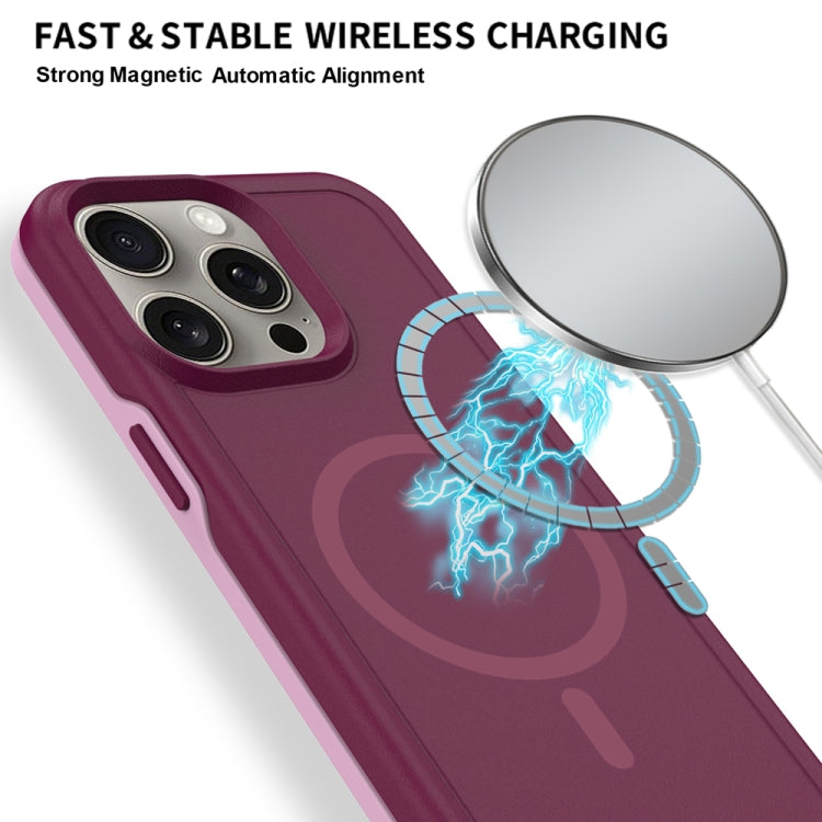 For iPhone 11 Pro Max Shockproof MagSafe Armor PC Hybrid TPU Phone Case