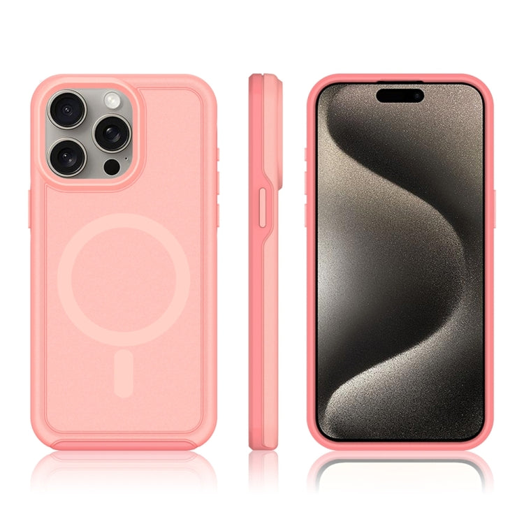 For iPhone 11 Pro Max Shockproof MagSafe Armor PC Hybrid TPU Phone Case