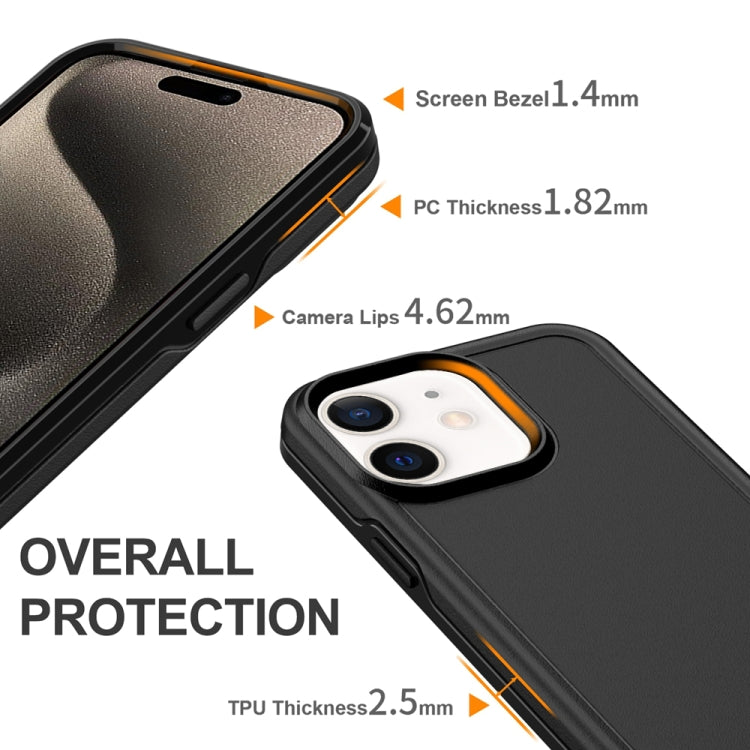 For iPhone 11 Shockproof MagSafe Armor PC Hybrid TPU Phone Case