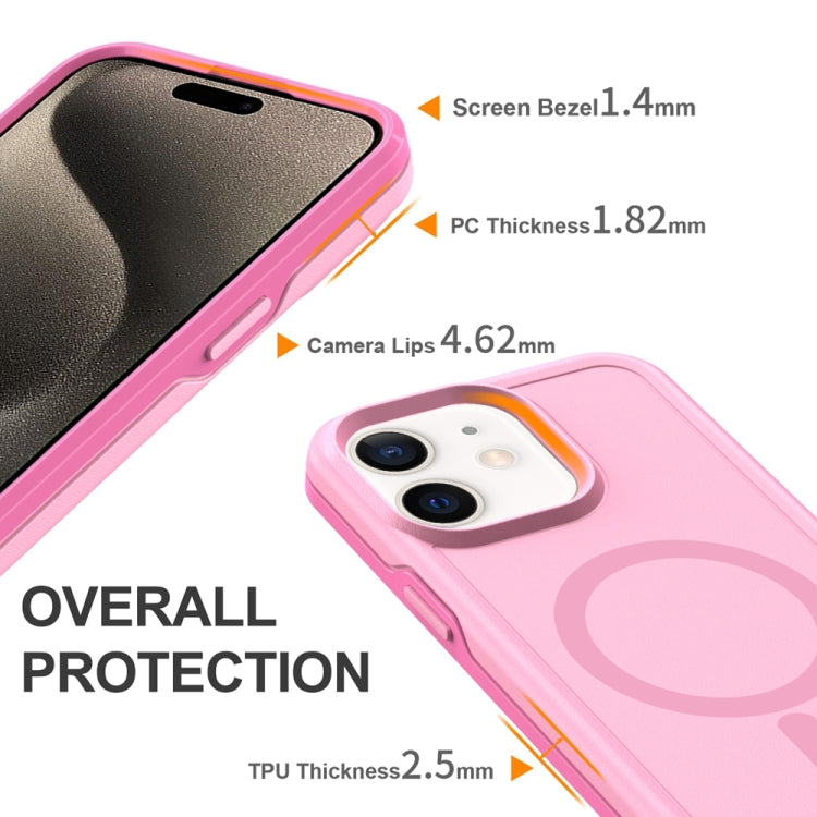 For iPhone 11 Shockproof MagSafe Armor PC Hybrid TPU Phone Case
