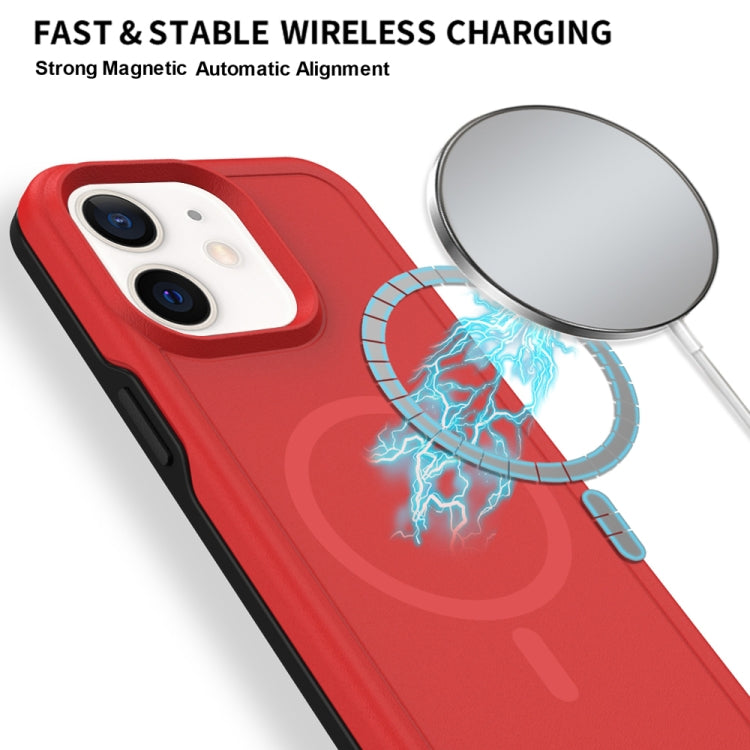 For iPhone 11 Shockproof MagSafe Armor PC Hybrid TPU Phone Case