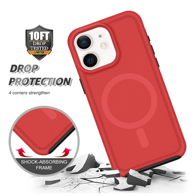 For iPhone 11 Shockproof MagSafe Armor PC Hybrid TPU Phone Case