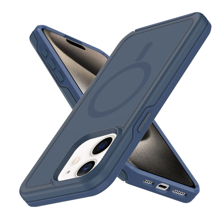 For iPhone 11 Shockproof MagSafe Armor PC Hybrid TPU Phone Case
