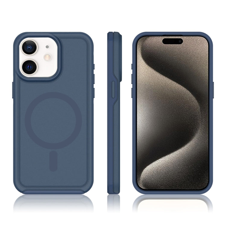 For iPhone 11 Shockproof MagSafe Armor PC Hybrid TPU Phone Case