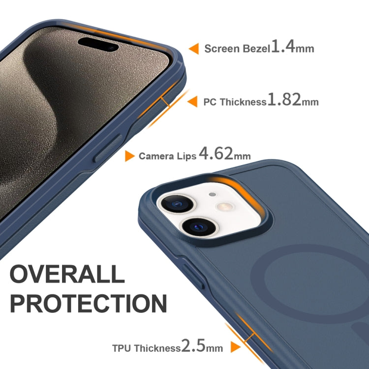 For iPhone 11 Shockproof MagSafe Armor PC Hybrid TPU Phone Case