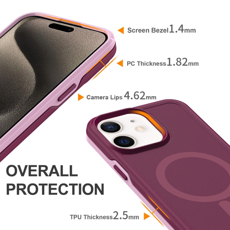 For iPhone 11 Shockproof MagSafe Armor PC Hybrid TPU Phone Case