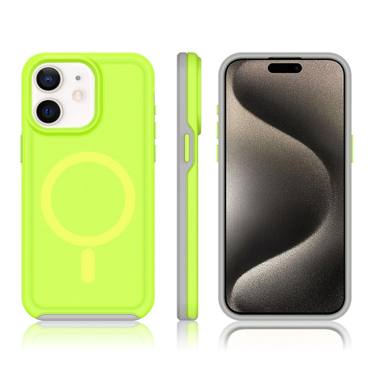 For iPhone 11 Shockproof MagSafe Armor PC Hybrid TPU Phone Case