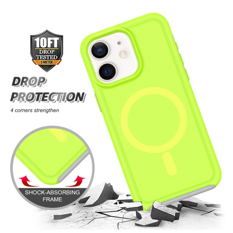 For iPhone 11 Shockproof MagSafe Armor PC Hybrid TPU Phone Case