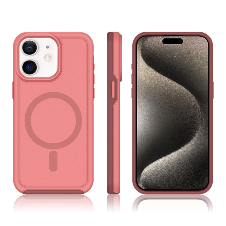 For iPhone 11 Shockproof MagSafe Armor PC Hybrid TPU Phone Case
