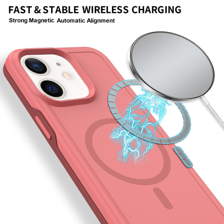 For iPhone 11 Shockproof MagSafe Armor PC Hybrid TPU Phone Case