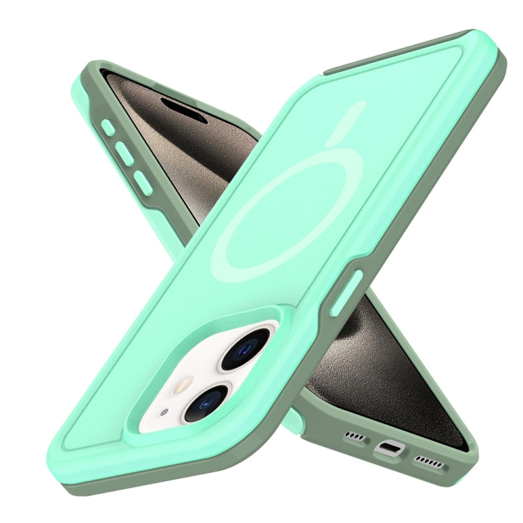 For iPhone 11 Shockproof MagSafe Armor PC Hybrid TPU Phone Case