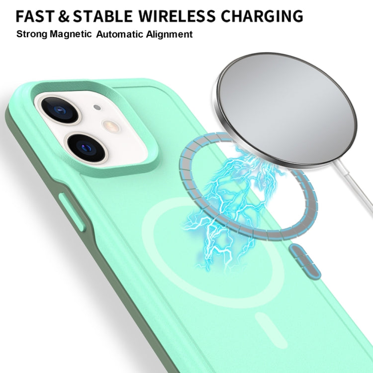For iPhone 11 Shockproof MagSafe Armor PC Hybrid TPU Phone Case