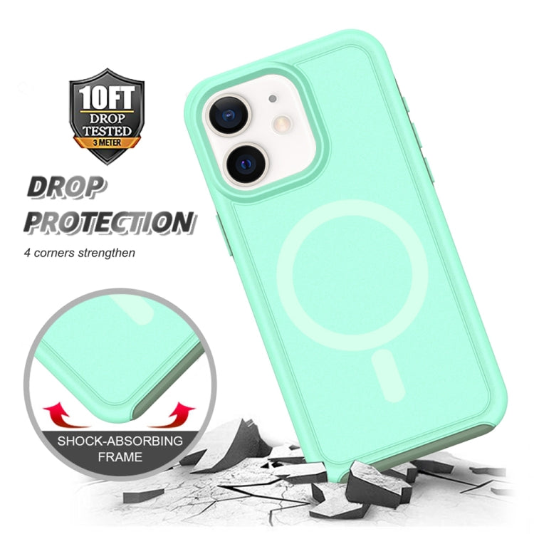 For iPhone 11 Shockproof MagSafe Armor PC Hybrid TPU Phone Case
