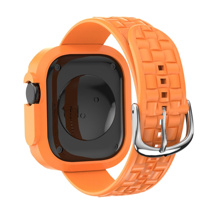 For Apple Watch 42 / 44 / 45 / 46mm TPU Case Integrated Watch Band