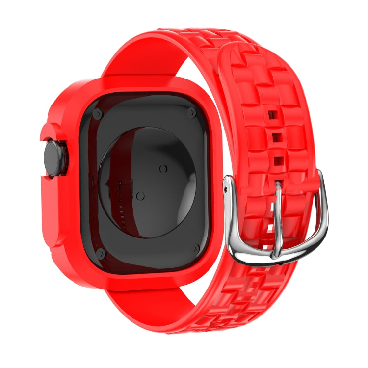For Apple Watch 42 / 44 / 45 / 46mm TPU Case Integrated Watch Band