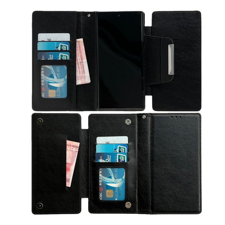 For Samsung Galaxy S25 Ultra 5G Multifunctional 7-Card Wallet Leather Phone Case