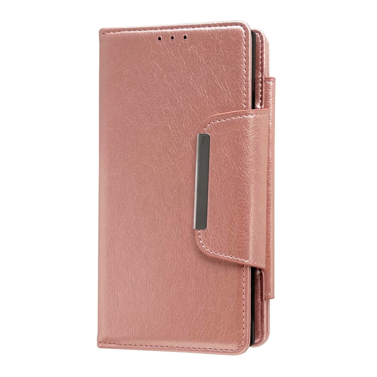 For Samsung Galaxy S25 Ultra 5G Multifunctional 7-Card Wallet Leather Phone Case