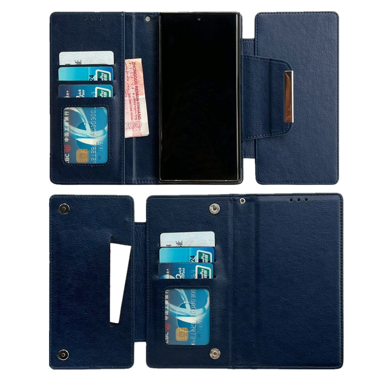 For Samsung Galaxy S25 Ultra 5G Multifunctional 7-Card Wallet Leather Phone Case