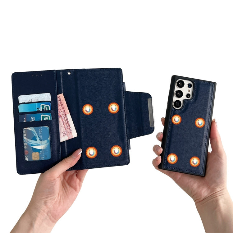 For Samsung Galaxy S25 Ultra 5G Multifunctional 7-Card Wallet Leather Phone Case