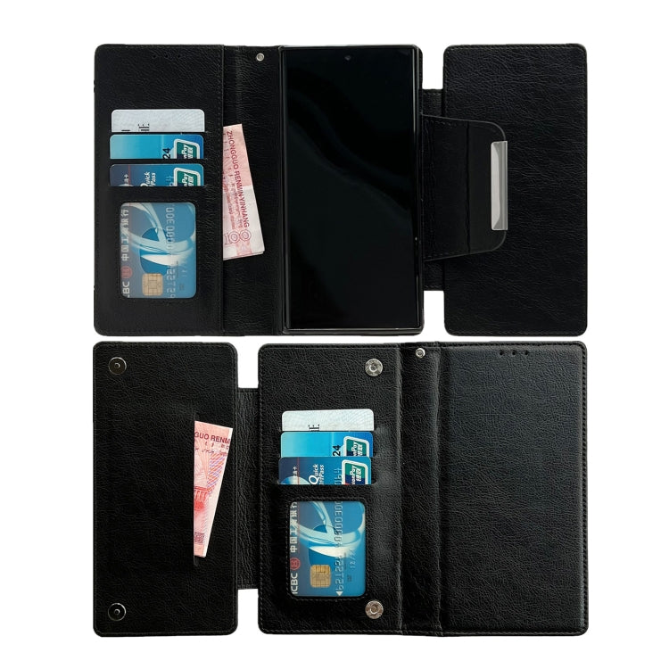 For Samsung Galaxy S25 5G Multifunctional 7-Card Wallet Leather Phone Case