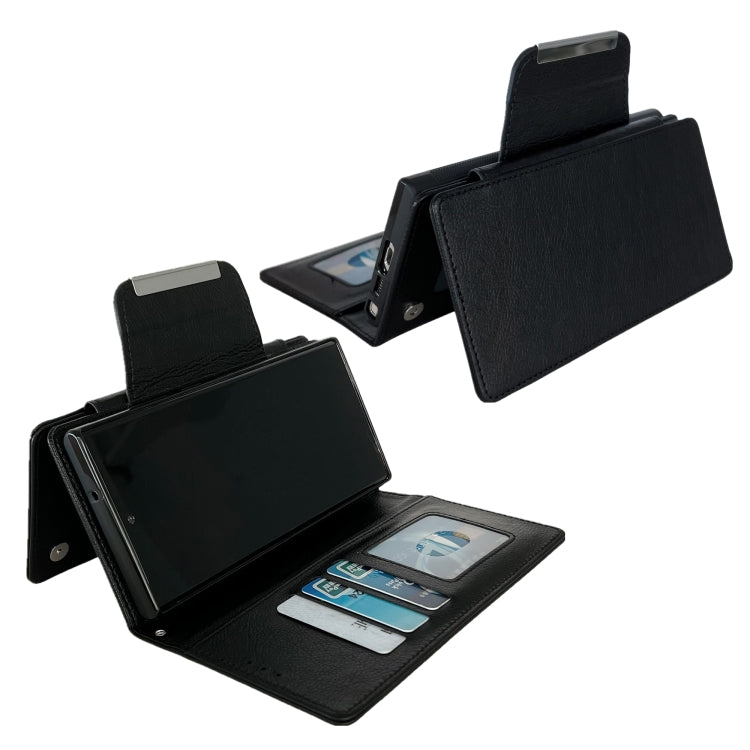 For Samsung Galaxy S25 5G Multifunctional 7-Card Wallet Leather Phone Case