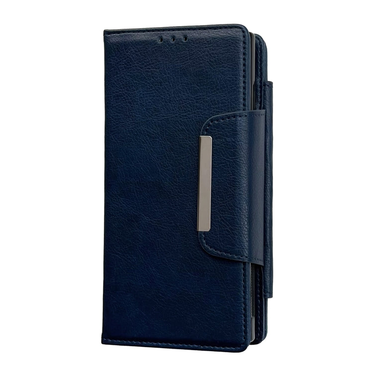For Samsung Galaxy S25 5G Multifunctional 7-Card Wallet Leather Phone Case