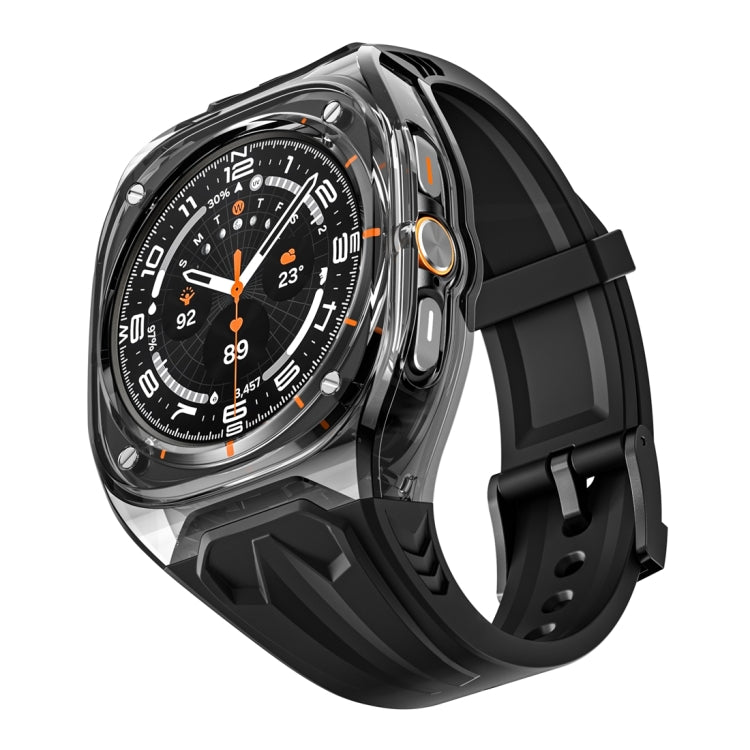 For Samsung Galaxy Watch Ultra 47mm / Ultra 2025 Modified PC Hybrid TPU Watch Case Band