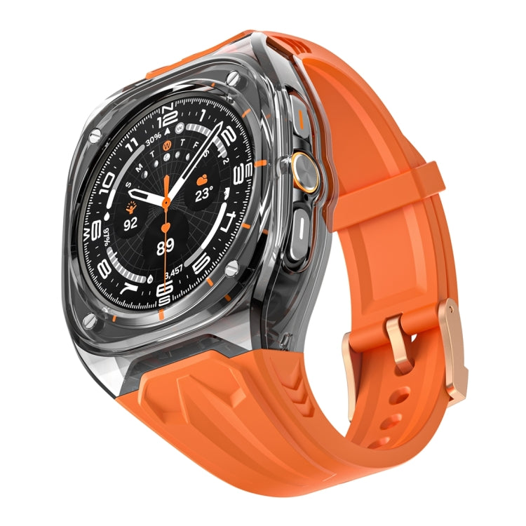 For Samsung Galaxy Watch Ultra 47mm / Ultra 2025 Modified PC Hybrid TPU Watch Case Band