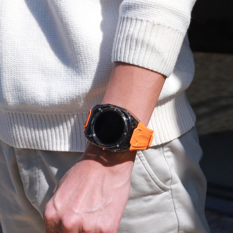 For Samsung Galaxy Watch Ultra 47mm / Ultra 2025 Modified PC Hybrid TPU Watch Case Band