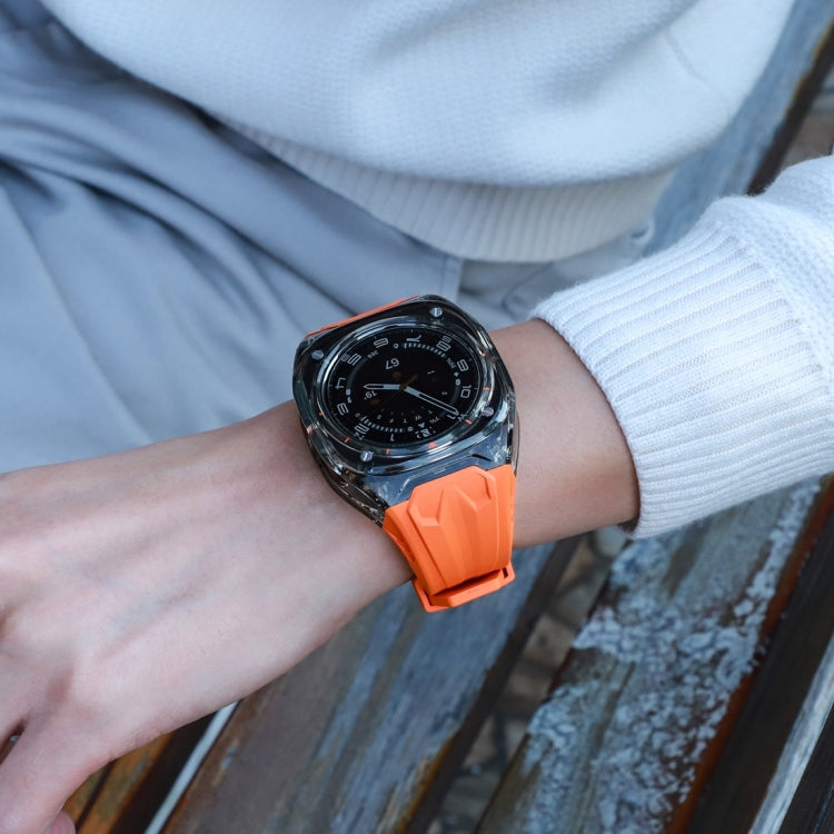 For Samsung Galaxy Watch Ultra 47mm / Ultra 2025 Modified PC Hybrid TPU Watch Case Band