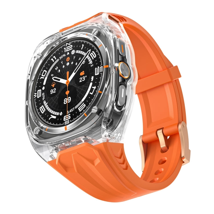 For Samsung Galaxy Watch Ultra 47mm / Ultra 2025 Modified PC Hybrid TPU Watch Case Band