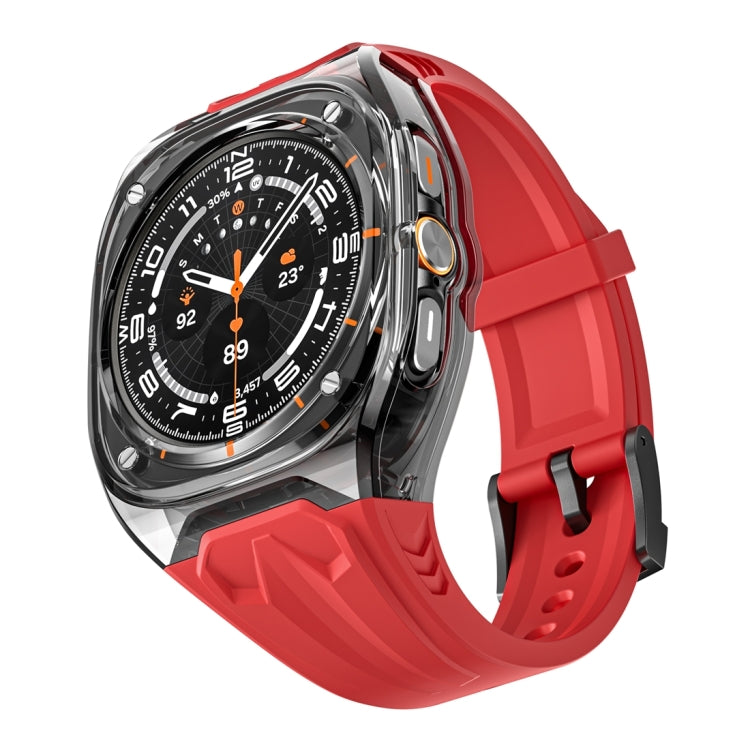 For Samsung Galaxy Watch Ultra 47mm / Ultra 2025 Modified PC Hybrid TPU Watch Case Band