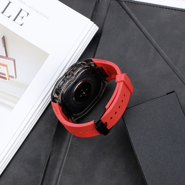 For Samsung Galaxy Watch Ultra 47mm / Ultra 2025 Modified PC Hybrid TPU Watch Case Band