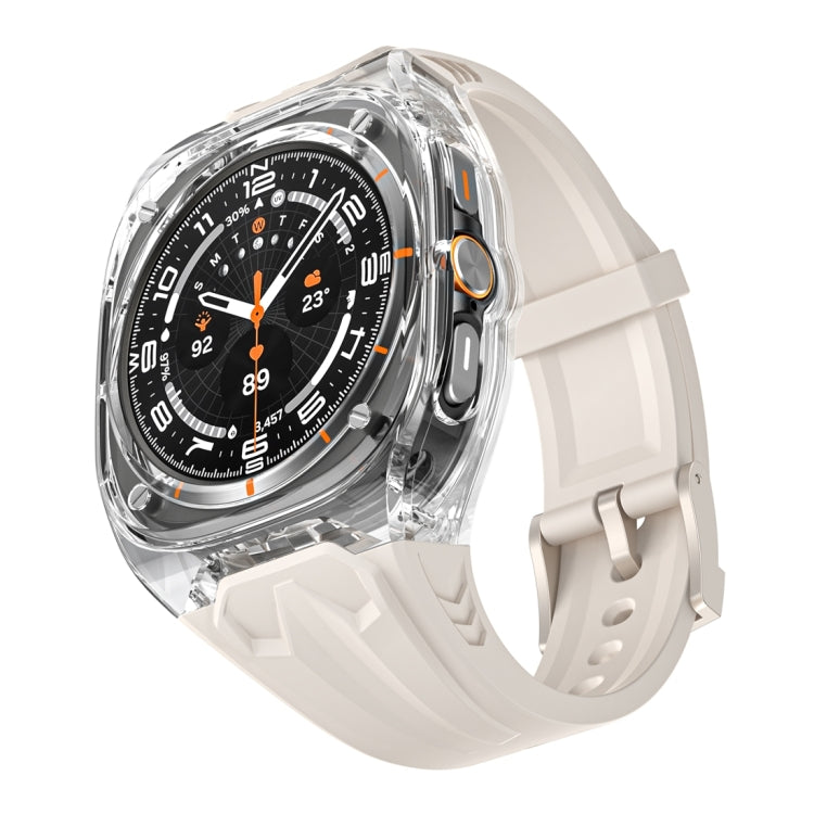 For Samsung Galaxy Watch Ultra 47mm / Ultra 2025 Modified PC Hybrid TPU Watch Case Band