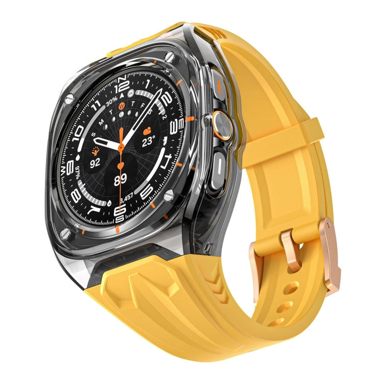For Samsung Galaxy Watch Ultra 47mm / Ultra 2025 Modified PC Hybrid TPU Watch Case Band