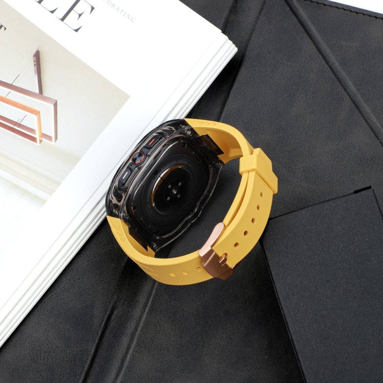 For Samsung Galaxy Watch Ultra 47mm / Ultra 2025 Modified PC Hybrid TPU Watch Case Band