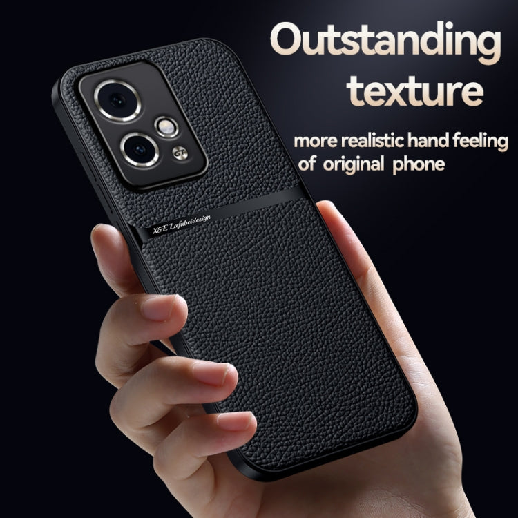 For Honor 90 GT Litchi Leather Magnetic Full Coverage Shockproof Phone Case