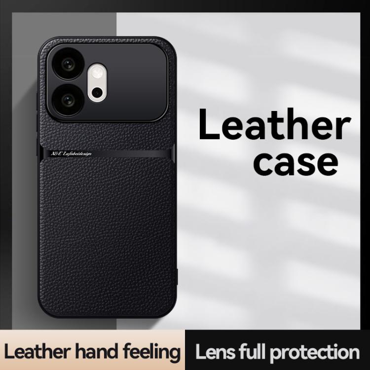 For Honor 600 Pro Global Litchi Leather Magnetic Full Coverage Shockproof Phone Case