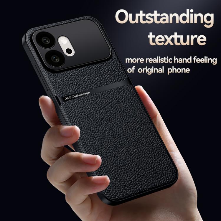 For Honor 600 Pro Global Litchi Leather Magnetic Full Coverage Shockproof Phone Case