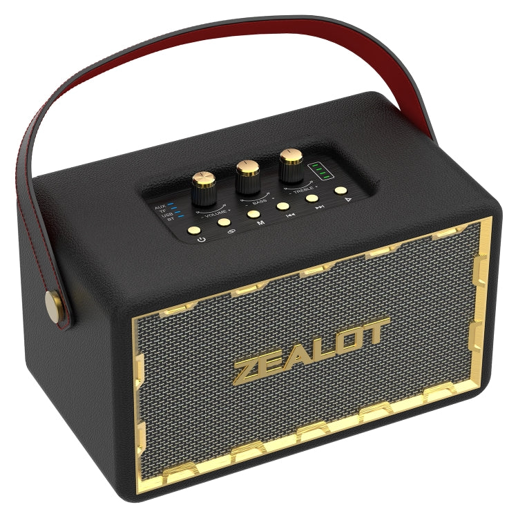 Zealot MT01M Retro Card Portable Wireless Bluetooth Speaker with Dual Microphones