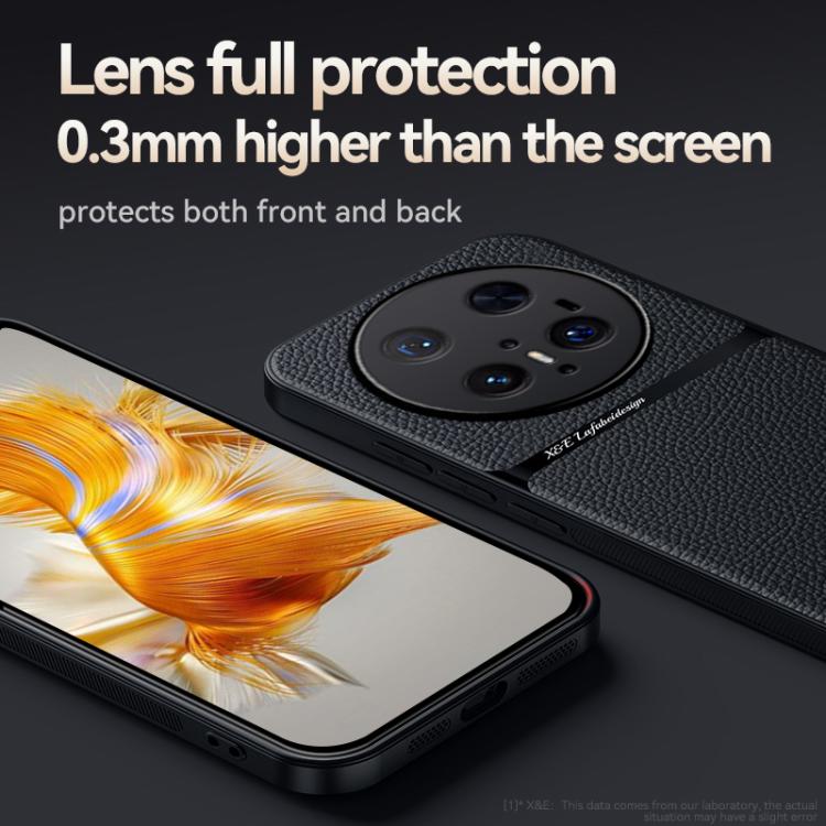 For Huawei Mate 70 Litchi Leather Magnetic Full Coverage Shockproof Phone Case