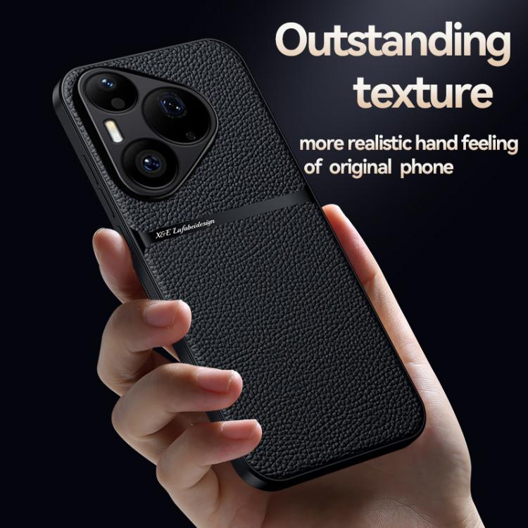 For Huawei Pura 90 Pro Max 5G Litchi Leather Magnetic Full Coverage Shockproof Phone Case