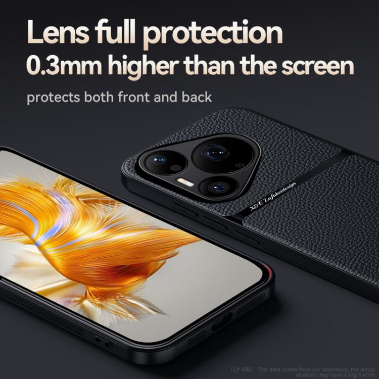 For Huawei Pura 90 Pro Max 5G Litchi Leather Magnetic Full Coverage Shockproof Phone Case