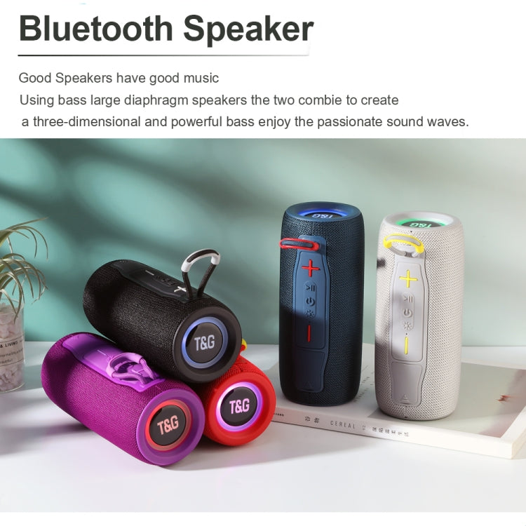 T&G TG682 Mini Portable Outdoor Waterproof TWS Wireless Bluetooth Speaker