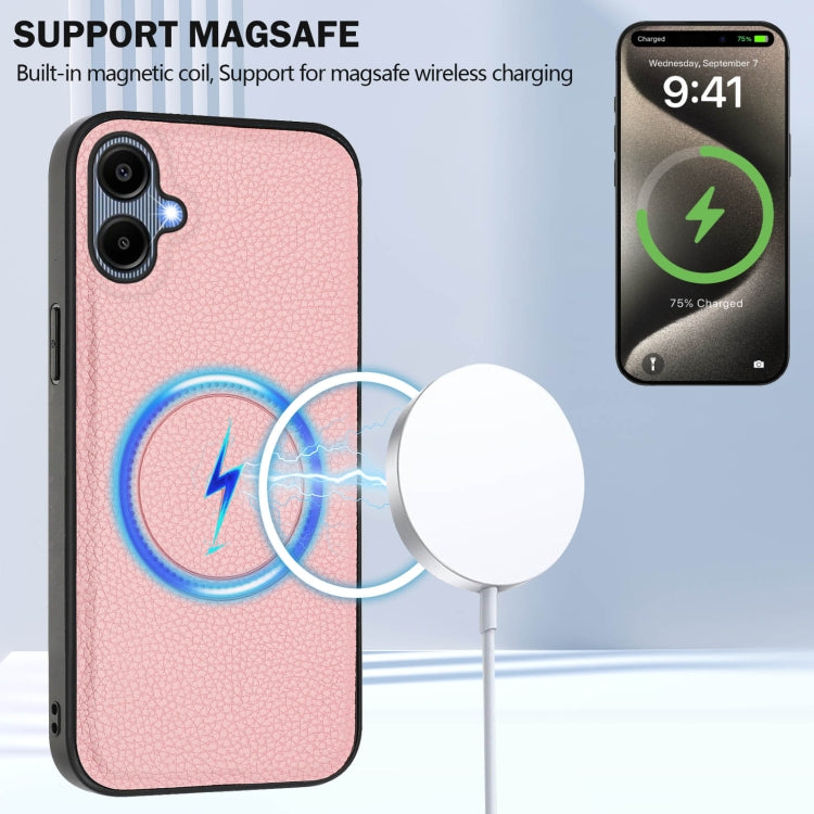 For Samsung Galaxy A04 CX01 Detachable Magsafe Magnetic Card Bag Phone Case