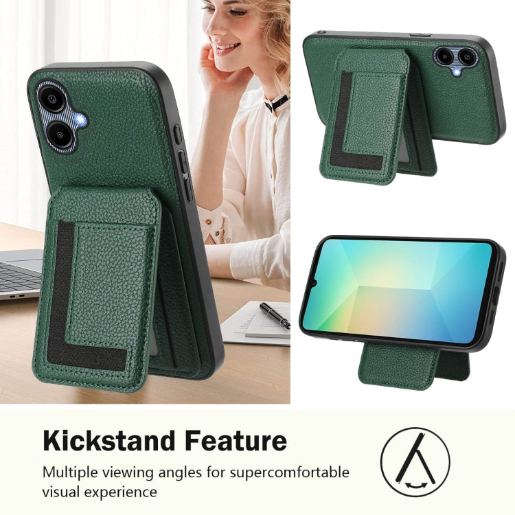 For Samsung Galaxy A04 CX01 Detachable Magsafe Magnetic Card Bag Phone Case