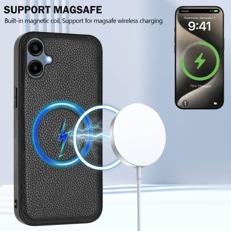 For Samsung Galaxy A05 CX01 Detachable Magsafe Magnetic Card Bag Phone Case