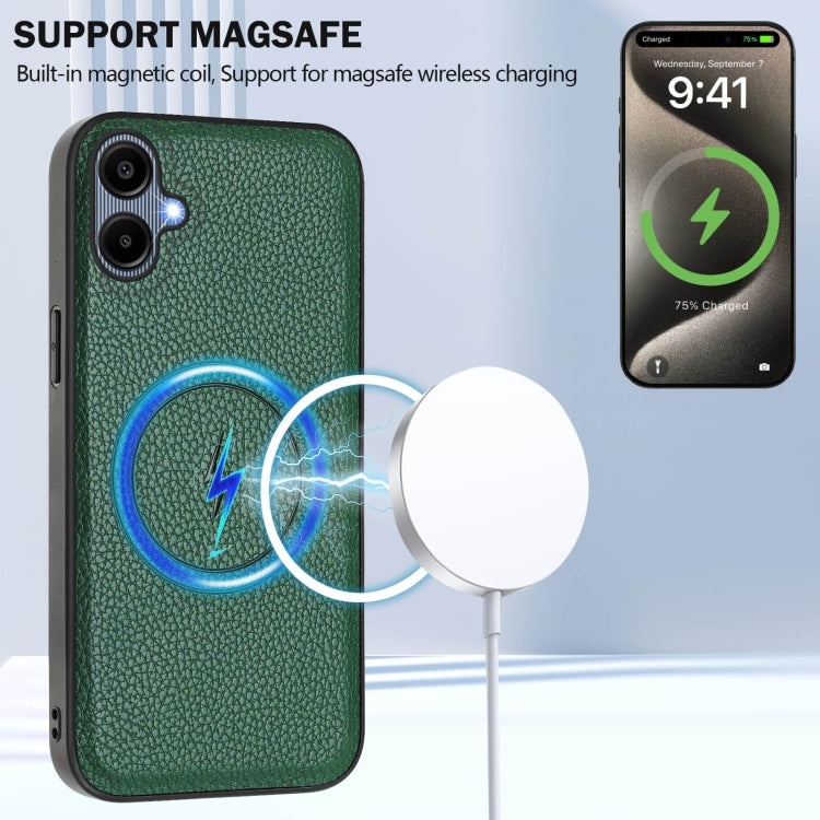 For Samsung Galaxy A05 CX01 Detachable Magsafe Magnetic Card Bag Phone Case