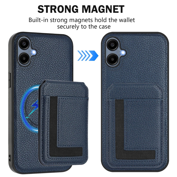 For Samsung Galaxy A05 CX01 Detachable Magsafe Magnetic Card Bag Phone Case